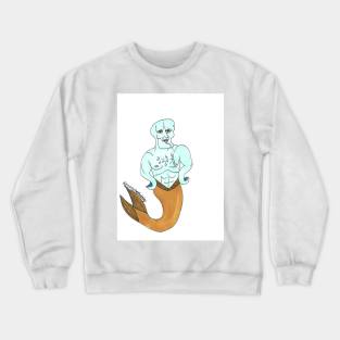 Handsome SquidMerMan Crewneck Sweatshirt